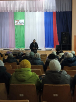 25 февраля 2026 года глава Советского района В.П. Ошуев провёл Единый информационный день в Ильинском сельском поселении